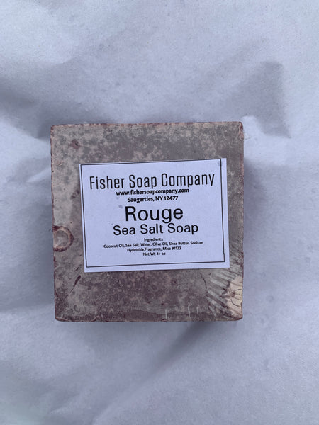 Rouge Sea Salt Soap- (Baccarat rouge type) - Fisher Soap Company, LLC
