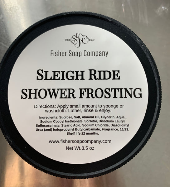 Sleigh ride shower frosting