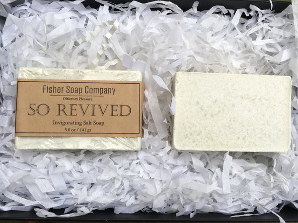 So Revived Salt Bar Soap - Fisher Soap Company, LLC