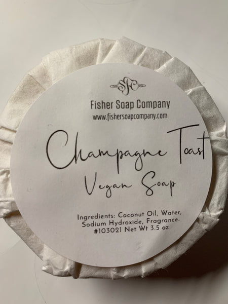 Champagne Toast Coconut Soap - Fisher Soap Company, LLC