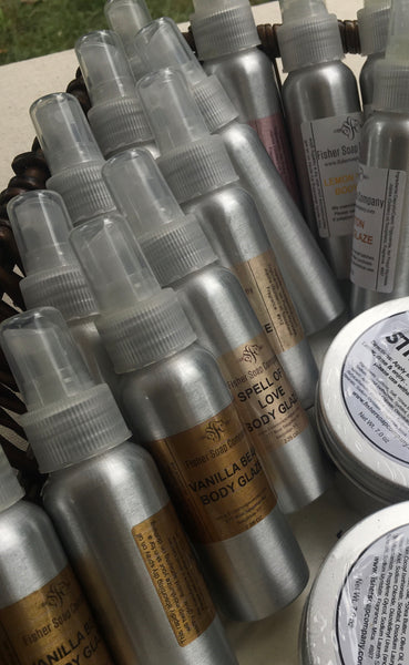 Brazilian Boom Body Glaze- Sprayable Oil - Fisher Soap Company, LLC