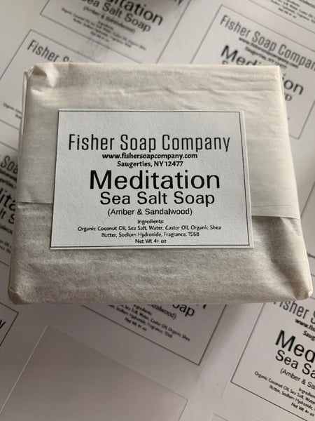 Meditation Salt Soap - Fisher Soap Company, LLC